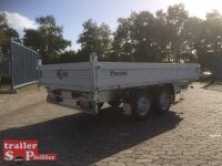 ABVERKAUF Pongratz 3-SKS 3600/17 T-AL 3500 Tandem Dreiseitenkipper E-Pumpe Rampenschacht