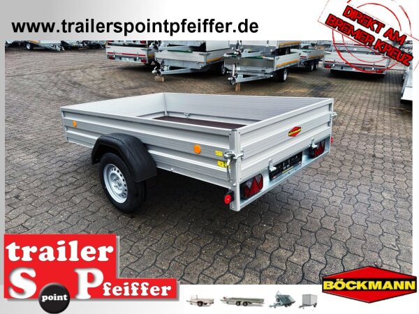 Böckmann TL-AL 2515/75 ALU ECO XXL  Tieflader Anhänger - ungebremst