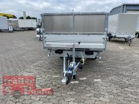 REDUZIERT I Pongratz 3-SKS 3600/17 T-AL 3500 Tandem Dreiseitenkipper E-Pumpe mit geschlossenem Kastenaufsatz 60 cm