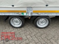 EDUARD 5022 -GD- Hochlader, Bordwände 30cm -3500kg- Lfh: 63cm -195/50R13 mit Hochplane SP-Line