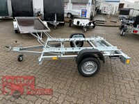 martz GP2 Premium für bis zu 2 Motorräder - kippbarer Motorrad - Anhänger - 750 kg - 2 Standschienen - 100 KM/H