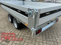 REDUZIERT Brenderup TT 5325ATB 3000 kg  3-SEITEN-KIPPER - Rampenschacht -  Elektro und Not - Pumpe