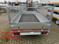 EDUARD 3015 -GE- Hochlader, Bordwände 30cm -1350kg- Lfh: 63cm -195/50R13 mit SI-GI Laubgitter