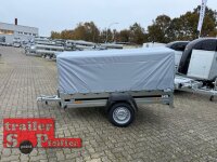 martz Basic 230 - 750 kg Anhänger 230 x 126 mit ECO Hochplane 110 cm Innenhöhe - SB