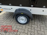 HUMBAUR Startrailer H 752513 ALU 750 kg ungebremst 251 x 131 mit Hochplane EDITION Black Bill