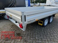 HUMBAUR HT 254118 Hochlader ALU 2500 kg gebremst - 410 x 185