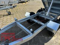 HUMBAUR HUK 202715 I 268 x 150 I 2000 KG I Rückwärtskipper mit Handpumpe