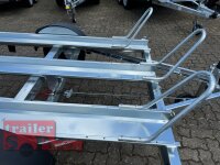 HUMBAUR Motorradanhänger HM 102113 mit 3 Standschienen - 1.000 KG