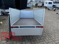 HUMBAUR Startrailer H 752010 ALU 750 kg ungebremst 205 x 109 mit ALU-Bordwand-Aufsatz kpl. 300 mm ( beigelegt )