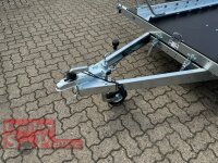 martz GP2 Premium für bis zu 2 Motorräder - kippbarer Motorrad - Anhänger - 750 kg - 2 Standschienen - Boden geschlossen mit Siebdruckholz - 100 KM/H