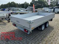 B-WARE I Saris K3 356 184 3500 2 E - 3500 kg 3 Seitenkipper - mit Elektropumpe + NOT  - ALU Rampen und Stützen