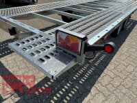 Lorries PLI35-5521 - 3500 kg kippbarer leichter Autotransporter mit ALU Standschienen