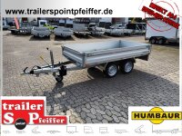 HUMBAUR HUK 272715 I 268 x 150 I 2700 KG I Rückwärtskipper mit Handpumpe