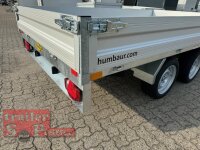 HUMBAUR HUK 273117 I 314 x 175 I 2700 KG I Rückwärtskipper mit Handpumpe