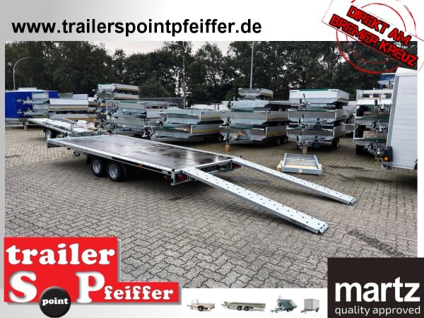 martz GT PLATEAU 450 S 2.7T - Rampen - Winde - Universal Multitransporter