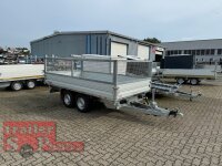 AUSSTELLER / Pongratz 3-SKS 3600/17 T-AL 3000 Tandem Dreiseitenkipper E-Pumpe Rampenschacht Original Laubgitter