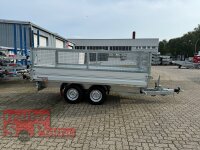 AUSSTELLER / Pongratz 3-SKS 3600/17 T-AL 3000 Tandem Dreiseitenkipper E-Pumpe Rampenschacht Original Laubgitter