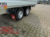 AUSSTELLER / Pongratz 3-SKS 3600/17 T-AL 3000 Tandem Dreiseitenkipper E-Pumpe Rampenschacht Original Laubgitter