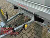 AUSSTELLER / Pongratz 3-SKS 3600/17 T-AL 3000 Tandem Dreiseitenkipper E-Pumpe Rampenschacht Original Laubgitter