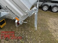 AKTION I HUMBAUR HTK 3500.31 I 314 x 175 I 3500 KG I Dreiseitenkipper mit E-Pumpe mit ALU Rampen und Stützen