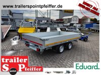 EDUARD 3318 -GD- 3 Seitenkipper, Bordwände 30cm -3000kg- E & H-Pumpe - Lfh: 63cm -195/50R13