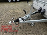 Gebraucht I Hapert Azure 1350 KG  250 x 130 cm Tieflader Anhänger mit Tempo 100 und H-Gestell