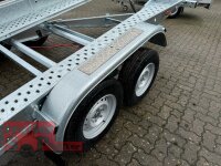 Brenderup AT3000LBTB U 120 - 3000 kg  Autotransporter Trailer mit Hydraulik und Winde