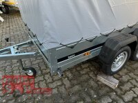 martz Basic 264/2 - 750 kg Tandem Anhänger 264 x 126 mit ECO Hochplane 140 cm Innenhöhe