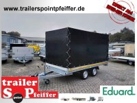 EDUARD 3518 -GD- Hochlader, Bordwände 30cm -2000kg- Lfh: 72cm -155R13 mit Hochplane EDITION Black Bill