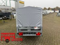 martz Basic 200 KIPP - 750 kg Anhänger 201 x 106 mit ECO Hochplane 110 cm Innenhöhe - SB