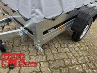 martz Basic 200 KIPP - 750 kg Anhänger 201 x 106 mit ECO Hochplane 110 cm Innenhöhe - SB