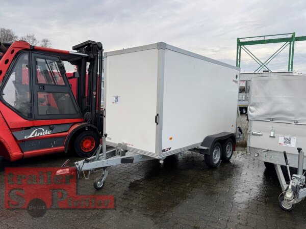 Gebraucht I Pongratz PKL Koffer 350x150 mit Tür/Rampe Kombination - 2600 KG - Anhänger aus 04.2024