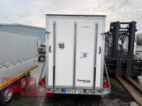 Gebraucht I Pongratz PKL Koffer 350x150 mit Tür/Rampe Kombination - 2600 KG - Anhänger aus 04.2024