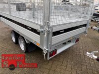 B-Ware I Brenderup TT 5325ATB 3000 kg  3-SEITEN-KIPPER - Rampenschacht -  Elektro und Not - Pumpe mit SI-GI Laubgitter