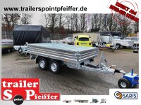 SARIS Dreiseitenkipper 310 176 3500 2 HDS E Heavy Duty STAHL WÄNDE - FULL LED - Rampenschacht - E-PUMPE