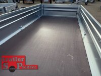 Brenderup 2260 SB 1300 - 258 x 128 x 40 Vorder und Rückwand klappbar - gebremst 1300 KG  mit Laderampe