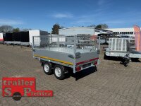 EDUARD 2615 -GD- Heckkipper, Bordwände 30cm -2700kg- E-Pumpe - Lfh: 72cm -165/R13C mit 2615 - Laubgitter 60cm hoch